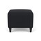 Lesro Siena Lounge Reception 1 Seat Bench, Black, MD Black Upholstery SN1001 - alternate 1